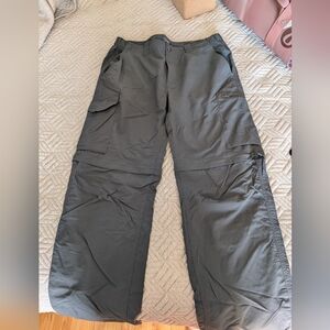 Columbia Grey Convertible pants